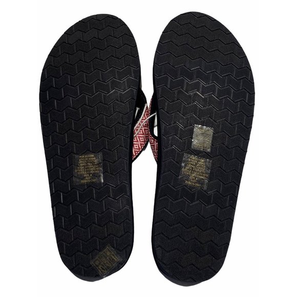 NWT J CREW Men's Flip Flops Sz 13 Blue - Picture 2 of 6